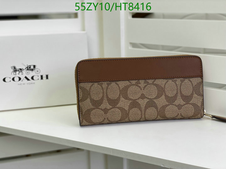 Coach Bag-(4A)-Wallet-,Code: HT8416,$: 55USD