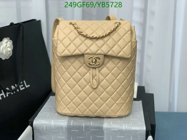 Chanel Bags -(Mirror)-Backpack-,Code: YB5728,$: 249USD