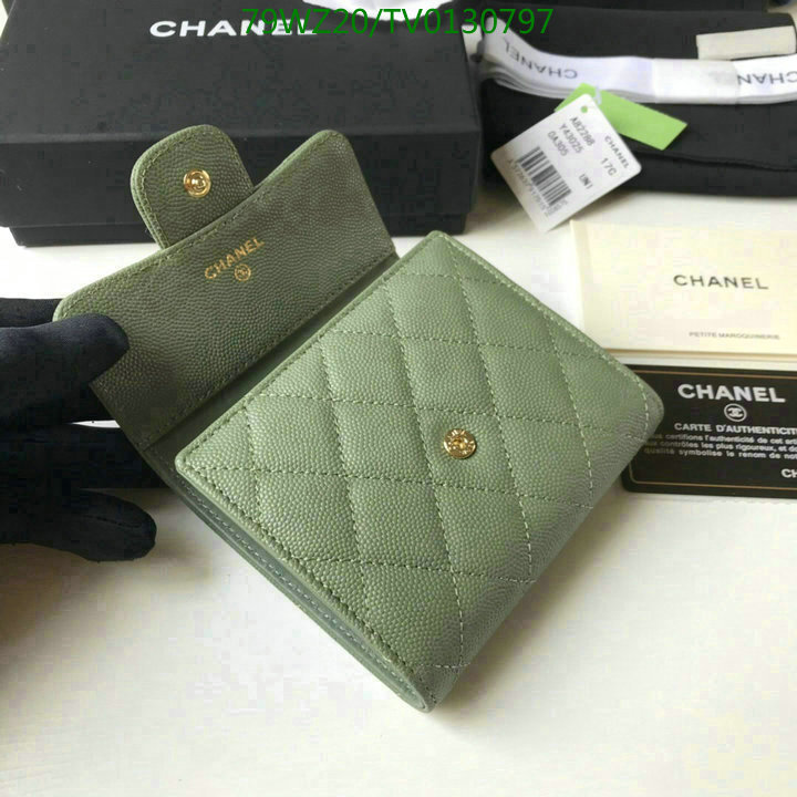 Chanel Bags ( 4A )-Wallet-,Code: TV0130797,$: 79USD