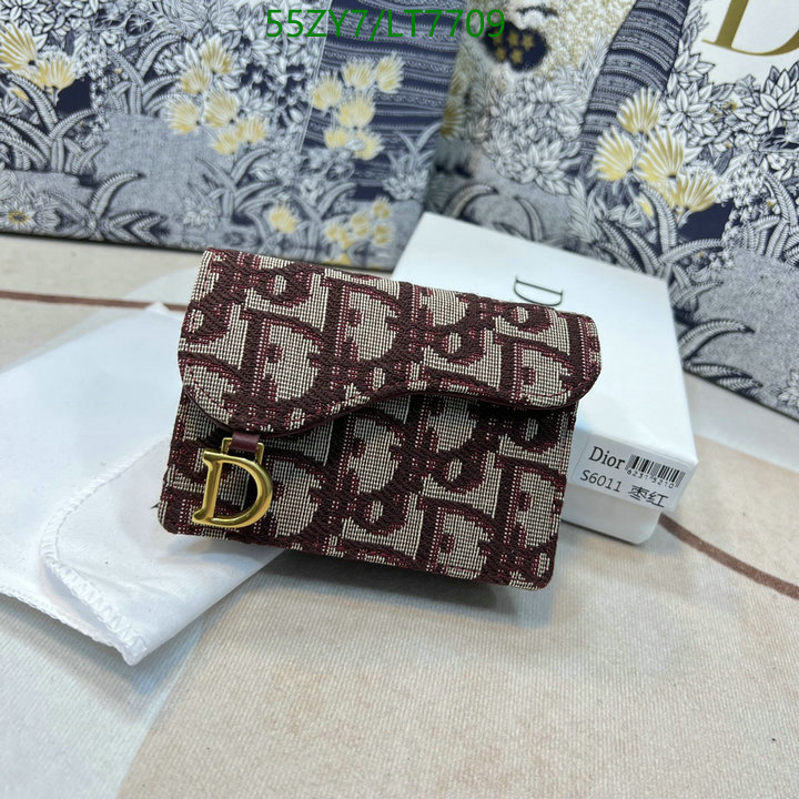 Dior Bags-(4A)-Wallet,Code: LT7709,$: 55USD