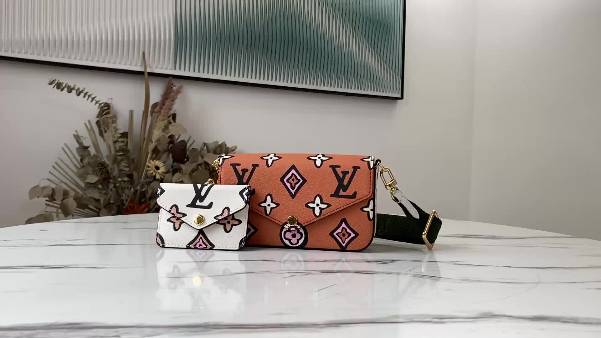 LV Bags-(Mirror)-New Wave Multi-Pochette-,Code: LB1044,$: 135USD