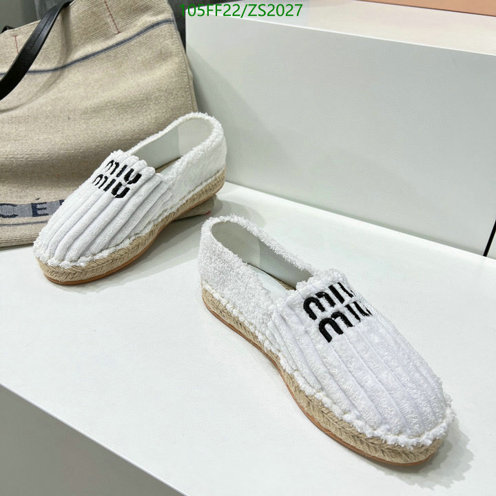 Women Shoes-Miu Miu, Code: ZS2027,$: 105USD