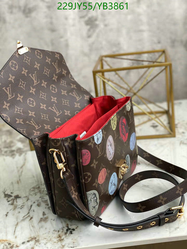 LV Bags-(Mirror)-Pochette MTis-Twist-,Code: YB3861,$: 229USD