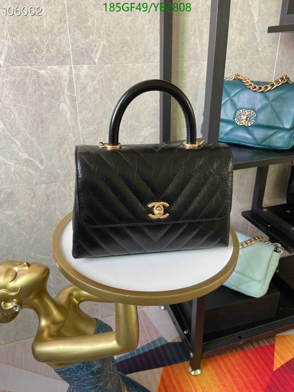 Chanel Bags -(Mirror)-Handbag-,Code: YB2808,$: 185USD