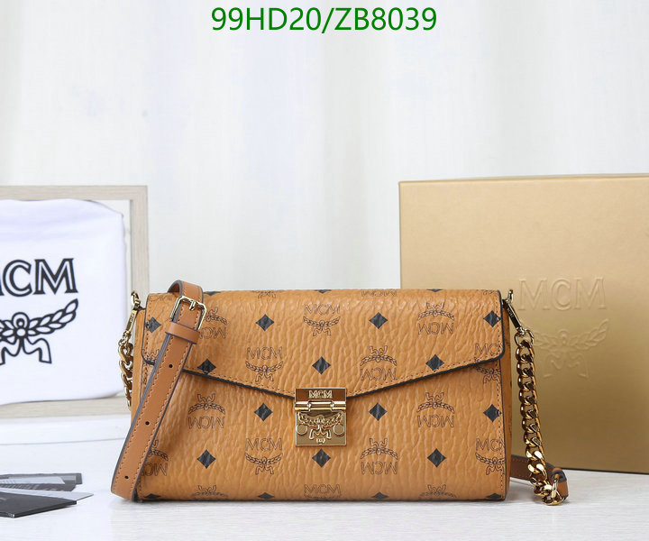 MCM Bag-(Mirror)-Diagonal-,Code: ZB8039,$: 99USD