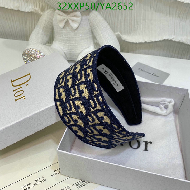 Headband-Dior, Code: YA2652,$: 32USD