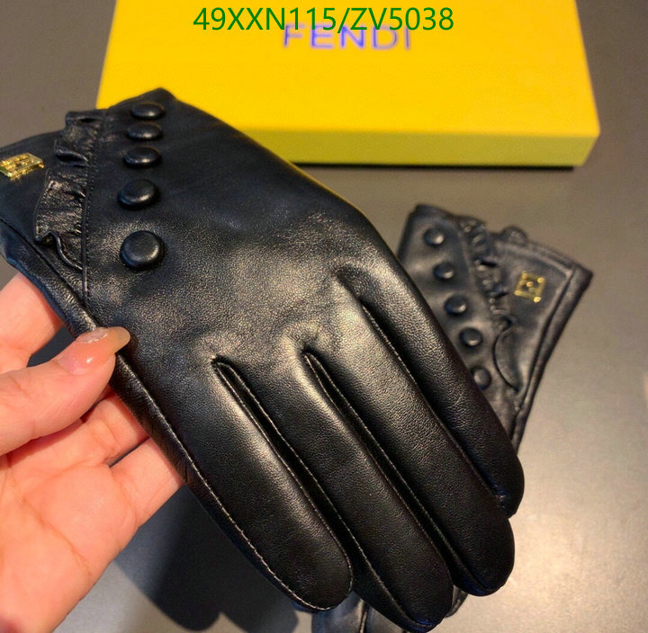 Gloves-Fendi, Code: ZV5038,$: 49USD
