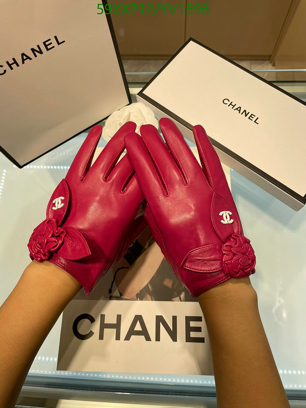 Gloves-Chanel, Code: YV1596,$: 59USD