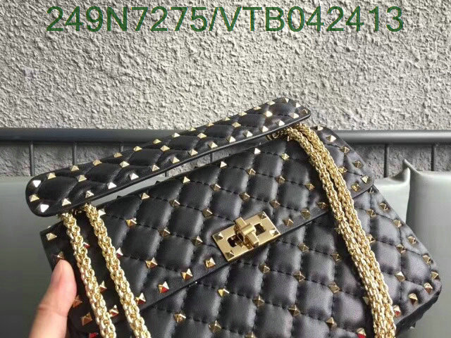 Valentino Bag-(Mirror)-Rockstud Spike,Code: VTB042413,$:249USD