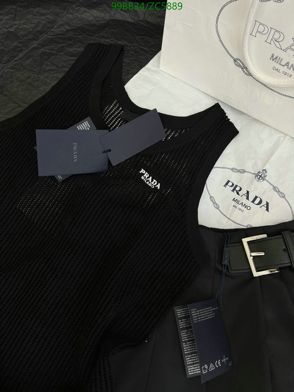 Clothing-Prada, Code: ZC5889,$: 99USD