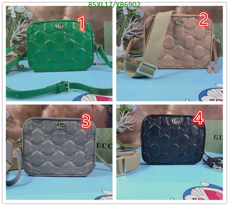 Gucci Bag-(4A)-Diagonal-,Code: YB6902,$: 85USD