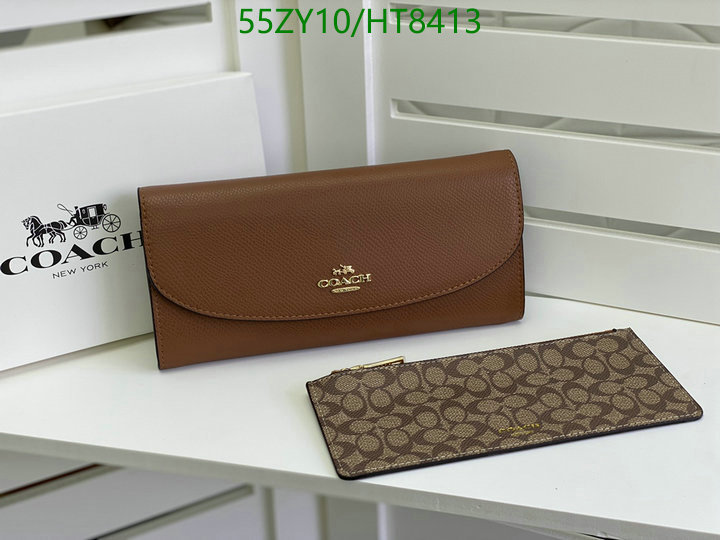 Coach Bag-(4A)-Wallet-,Code: HT8413,$: 55USD