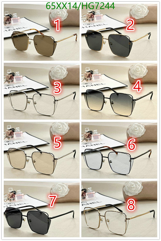 Glasses-Chanel,Code: HG7244,$: 65USD