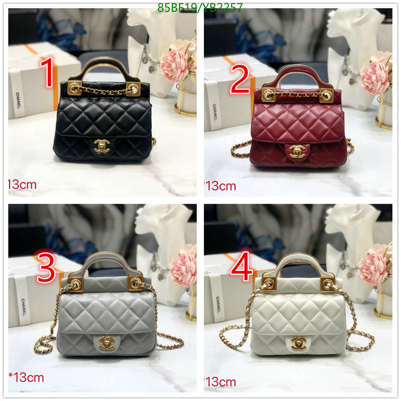 Chanel Bags ( 4A )-Diagonal-,Code: YB2257,$: 85USD