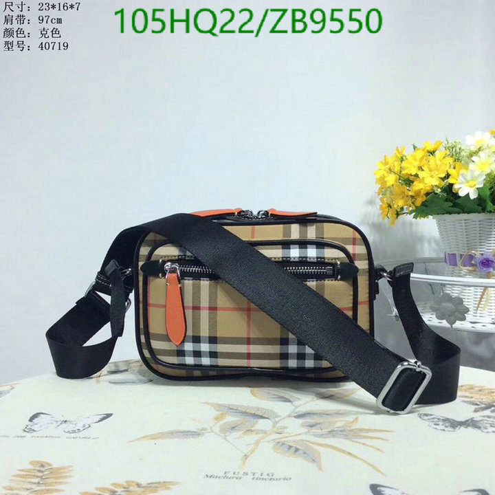 Burberry Bag-(4A)-Diagonal-,Code: ZB9550,$: 105USD