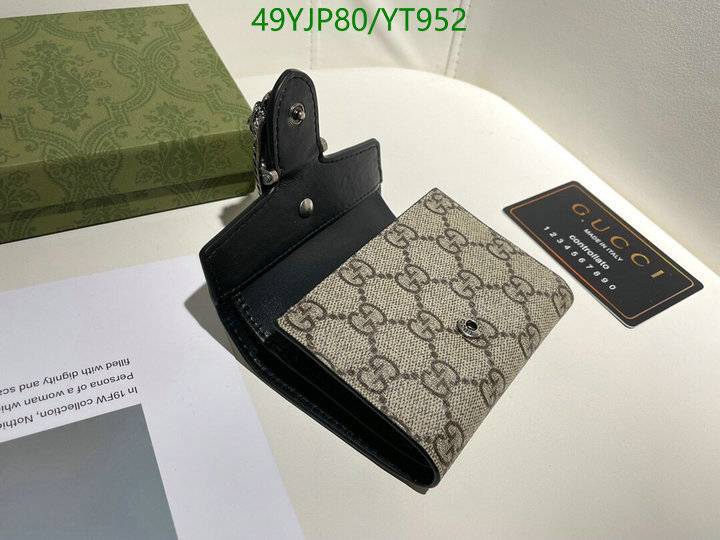 Gucci Bag-(4A)-Wallet-,Code: YT952,$: 49USD