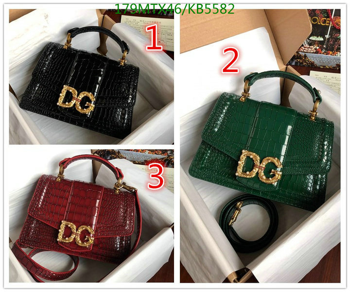 D&G Bag-(Mirror)-Diagonal-,Code: KB5582,$: 179USD