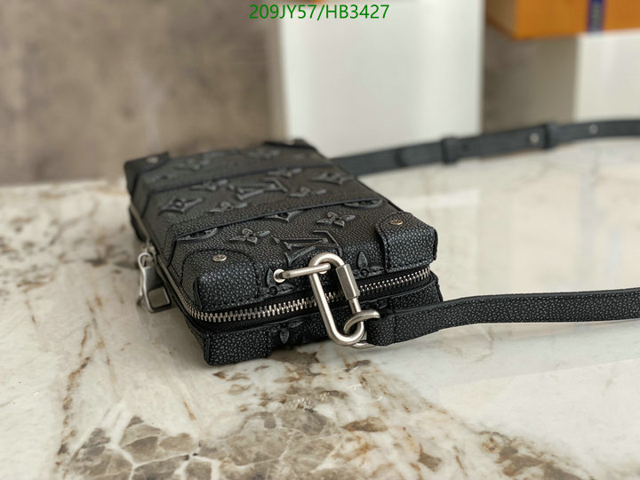 LV Bags-(Mirror)-Petite Malle-,Code: HB3427,$: 209USD