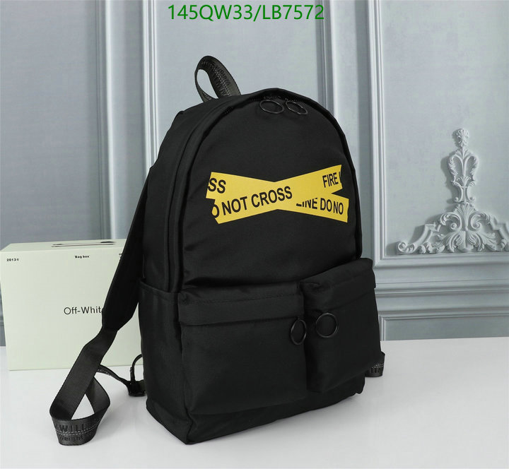 Off-White Bag-(Mirror)-Backpack-,Code: LB7572,$: 145USD