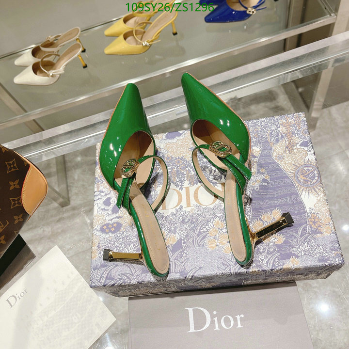 Women Shoes-Dior,Code: ZS1296,$: 109USD