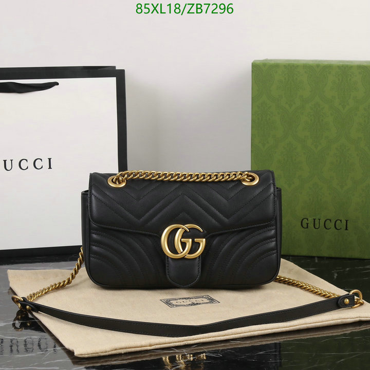 Gucci Bag-(4A)-Marmont,Code: ZB7296,$: 85USD