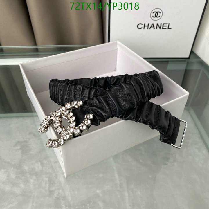 Belts-Chanel,Code: YP3018,$: 72USD