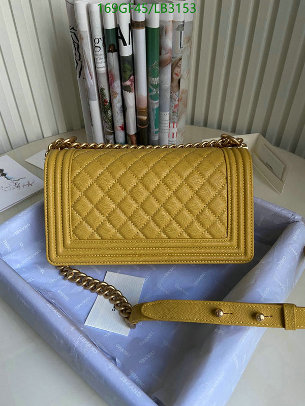 Chanel Bags -(Mirror)-Le Boy,Code: LB3153,$: 169USD