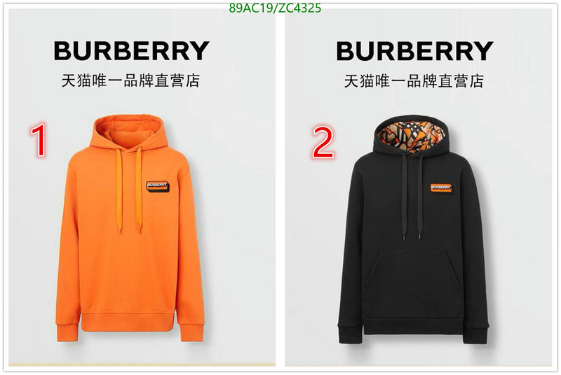 Clothing-Burberry, Code: ZC4325,$: 89USD