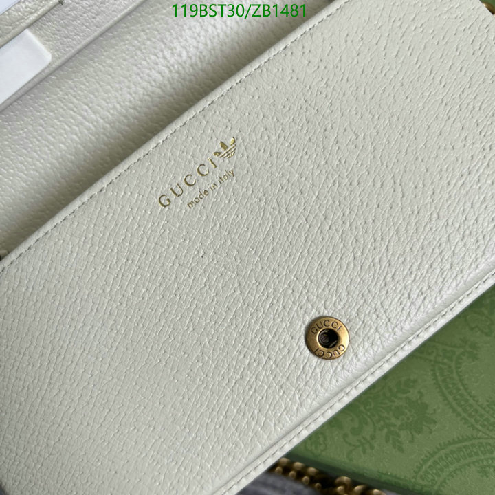 Gucci Bag-(Mirror)-Diagonal-,Code: ZB1481,$: 119USD