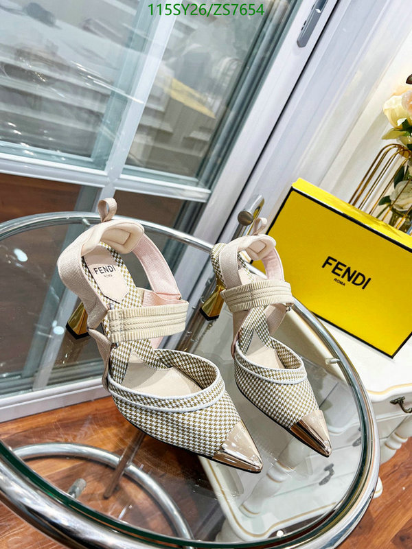 Women Shoes-Fendi, Code: ZS7654,$: 115USD