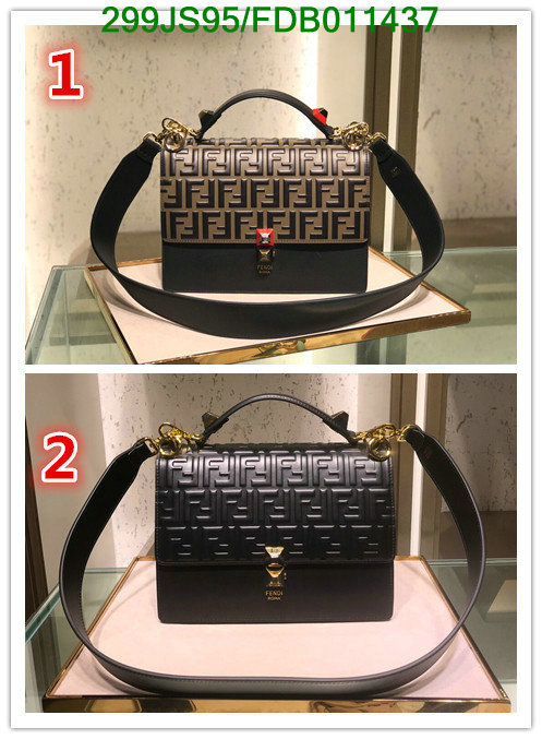 Fendi Bag-(Mirror)-Diagonal-,Code: FDB011437,$: 299USD