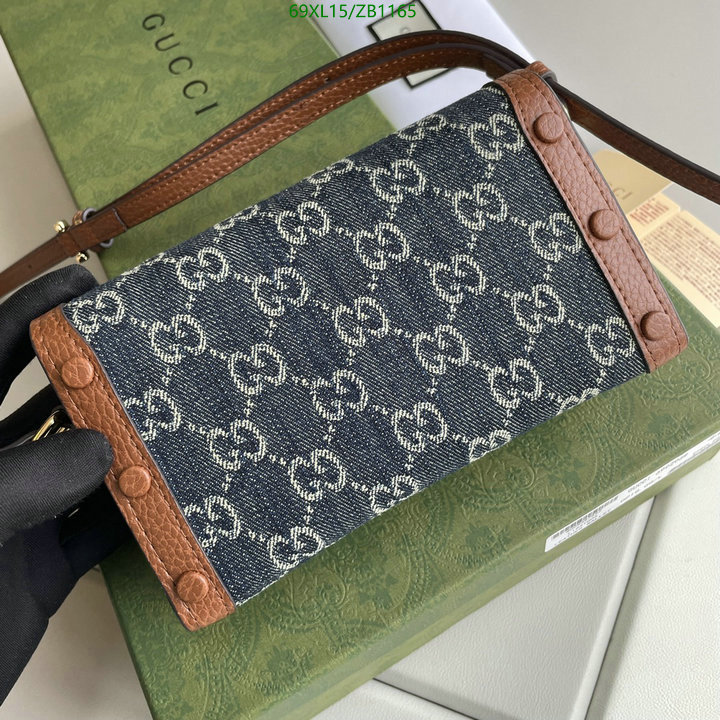 Gucci Bag-(4A)-Horsebit-,Code: ZB1165,$: 69USD