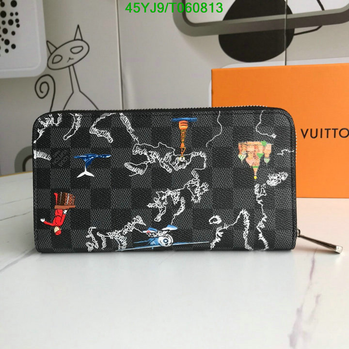 LV Bags-(4A)-Wallet-,Code: T060813,$: 45USD