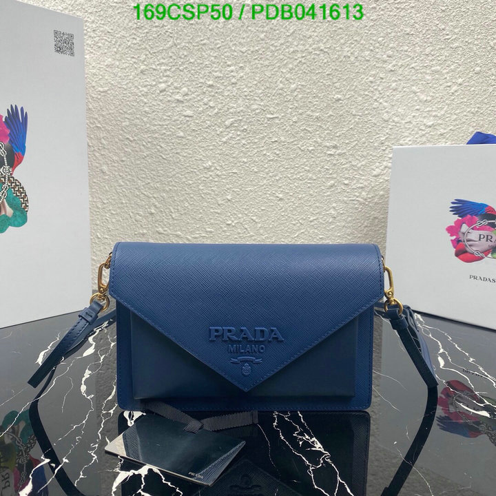 Prada Bag-(Mirror)-Diagonal-,Code: PDB041613,$: 169USD