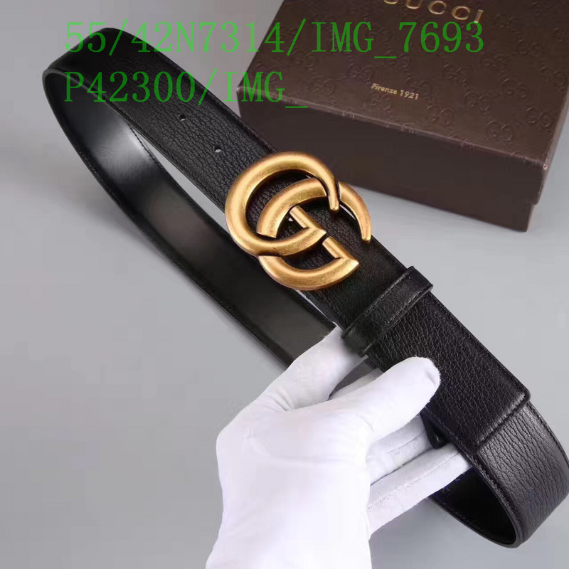Belts-Gucci, Code： GGP122627,$: 55USD