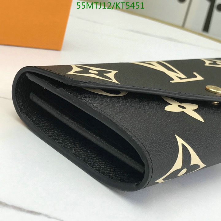 LV Bags-(4A)-Wallet-,Code: KT5451,$: 55USD