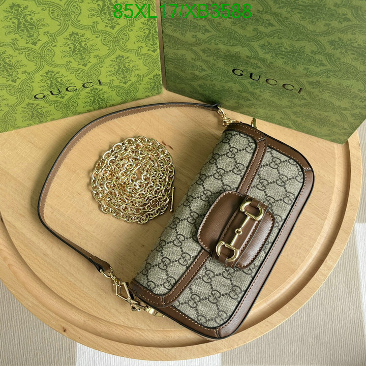 Gucci Bag-(4A)-Horsebit-,Code: XB3588,$: 85USD