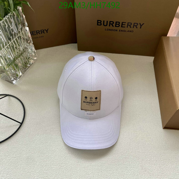 Cap -(Hat)-Burberry, Code: HH7492,$: 29USD