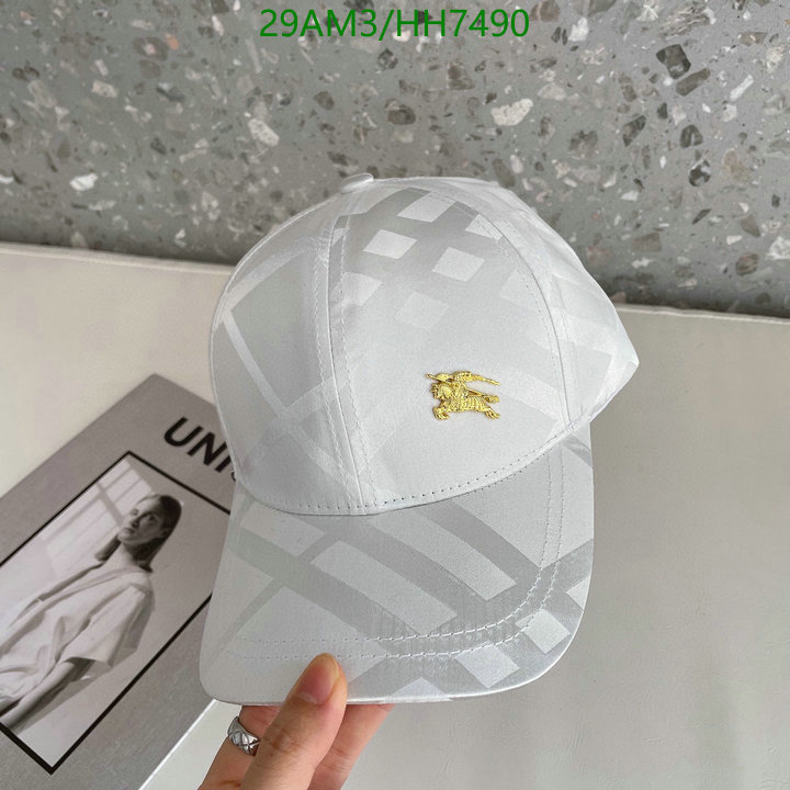 Cap -(Hat)-Burberry, Code: HH7490,$: 29USD