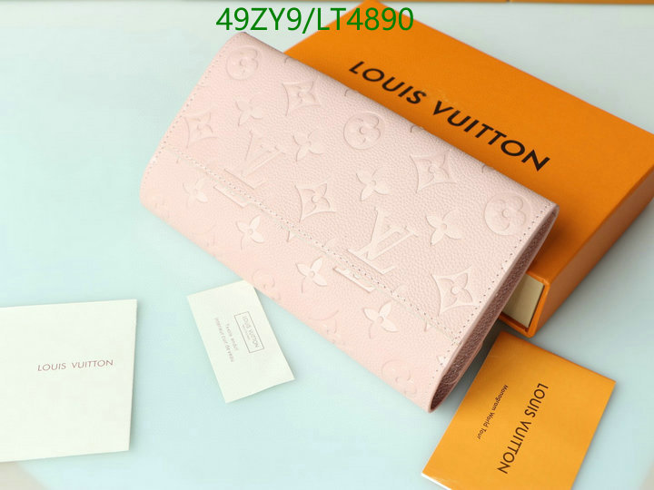 LV Bags-(4A)-Wallet-,Code: LT4890,$: 49USD