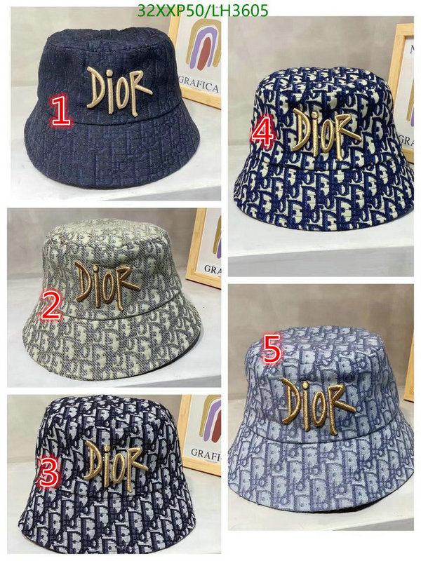 Cap -(Hat)-Dior, Code: LH3605,$: 32USD