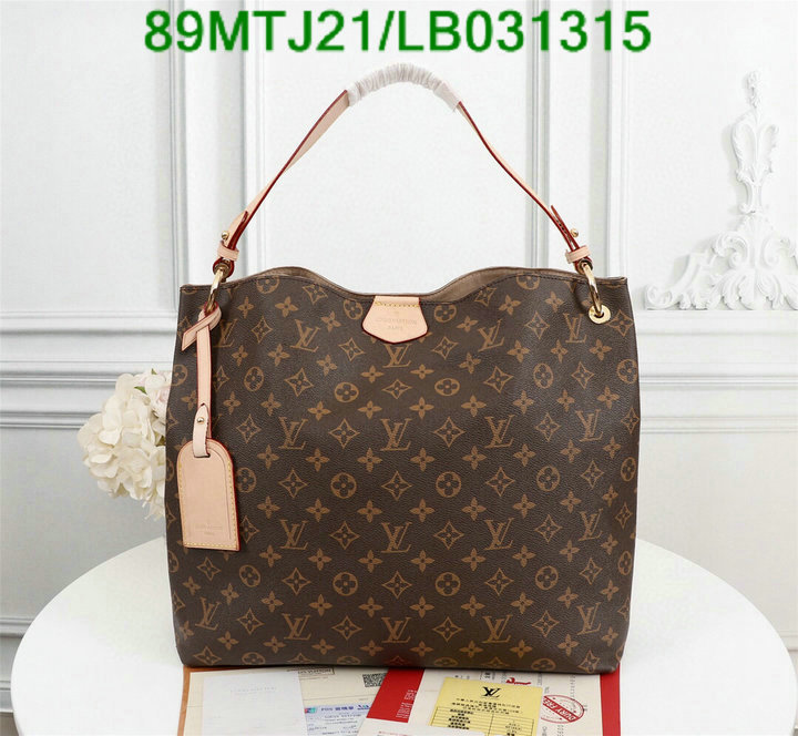 LV Bags-(4A)-Handbag Collection-,Code: LB031315,$: 89USD