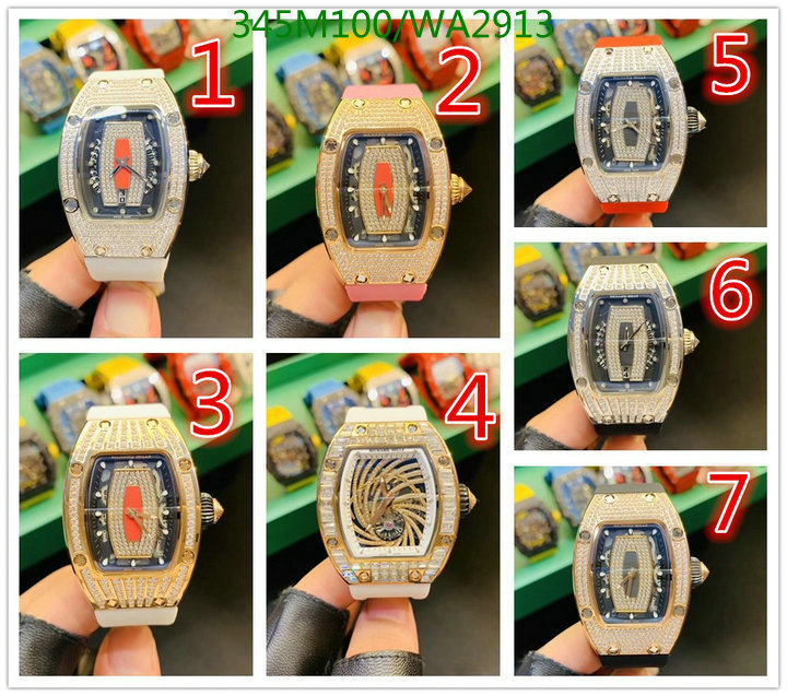 Watch-Mirror Quality-Richard Mille, Code: WA2913,$: 345USD