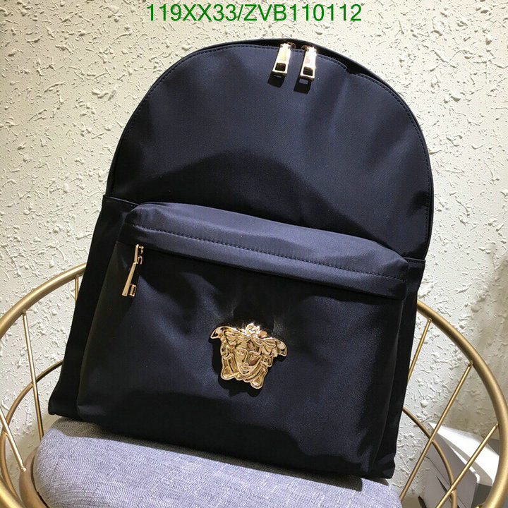 Versace Bag-(Mirror)-Backpack-,Code: ZVB110112,$:119USD