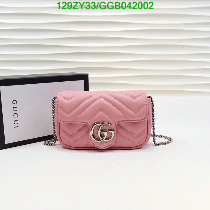 Gucci Bag-(Mirror)-Marmont,Code: GGB042002,$: 129USD