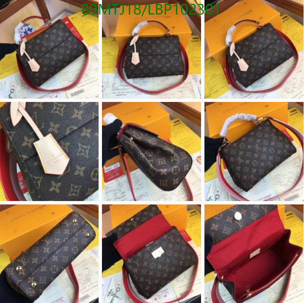 LV Bags-(4A)-Handbag Collection-,Code: LBP102301,