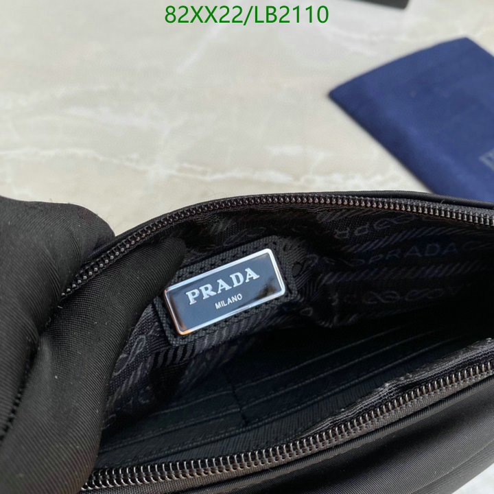 Prada Bag-(Mirror)-Diagonal-,Code: LB2110,$: 82USD