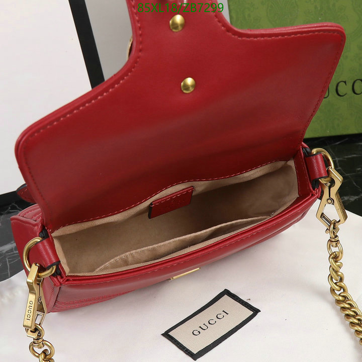 Gucci Bag-(4A)-Marmont,Code: ZB7299,$: 85USD