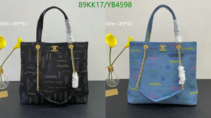 Chanel Bags ( 4A )-Handbag-,Code: YB4598,$: 89USD