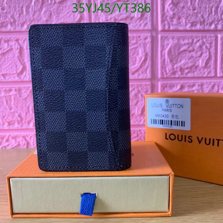 LV Bags-(4A)-Wallet-,Code: YT386,$: 35USD